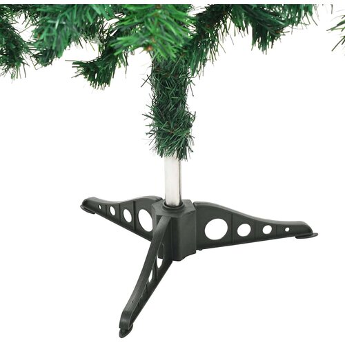  Umjetno osvijetljeno božićno drvce s kuglicama 120 cm 230 grana Slike