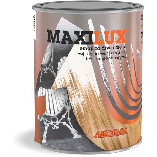 Maxima Maxilux Wood and Metal Paint 0,75l Plava Cene