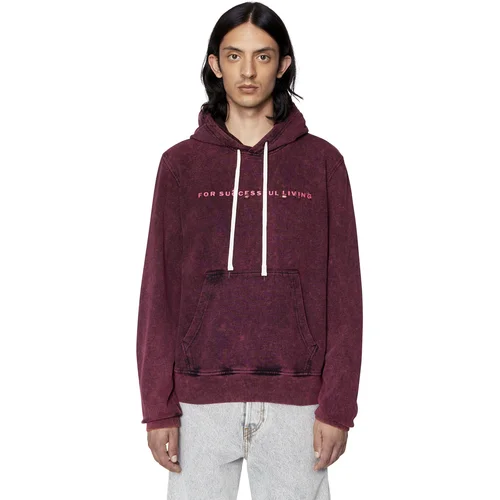 Diesel Sweatshirt - S-GINN-HOOD-E1 SWEAT-SHIRT purple