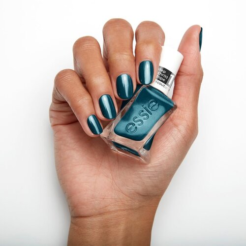 Essie gel couture 2.0 lak za nohte z gel učinkom odtenek 402 jewels and jacquard only 13,5 ml Slike