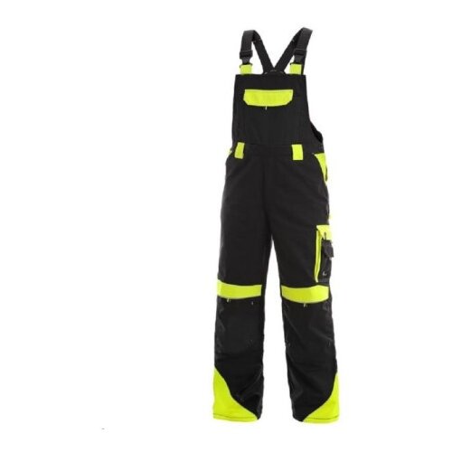 Canis Radne pantalone na tregere sirius brighton crno-žute vel.54 ( 65363 ) Cene