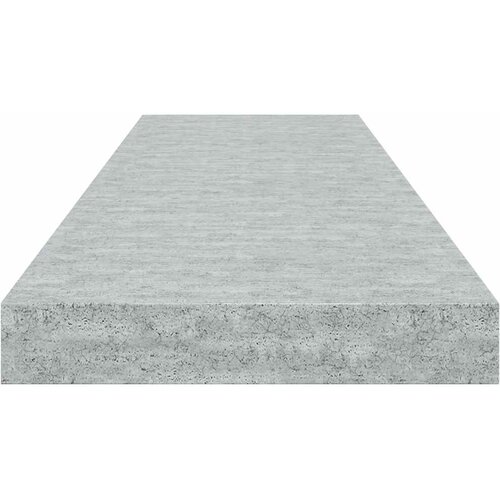  Plutajuće zidne police 4 kom boja betona 80 x 23,5 x 3,8 cm MDF Slike