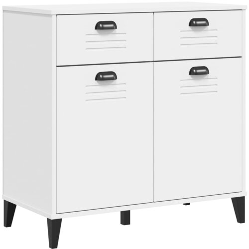 Maison Chic Komoda - Predalnik VIKEN bela 80x40x80 cm inženirski les, (21717520) Cene