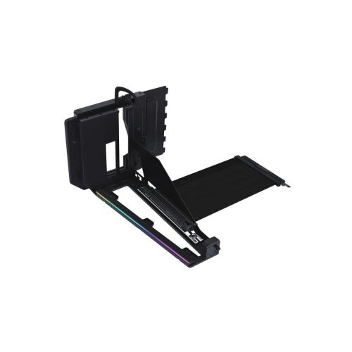 Lian Li Univerzalni vertikalni nosilec grafične kartice GPU Bracket Kit V4, 4 reže, PCIe 5.0, črn Cene