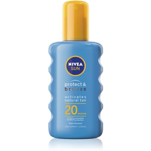 Nivea Sun Protect & Bronze intenzivni sprej za sunčanje SPF 20 200 ml Cijene