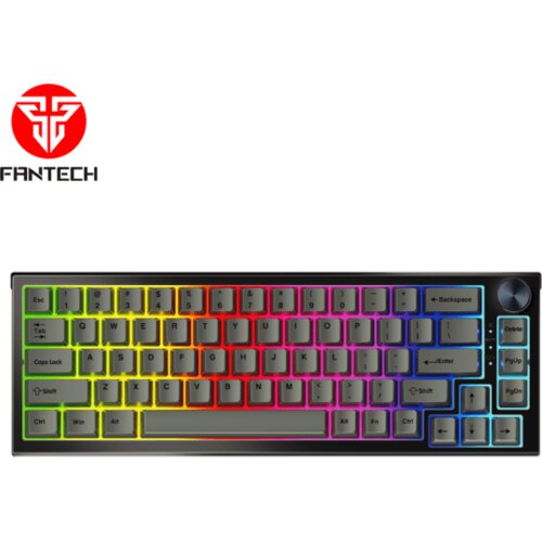 Oblivion gaming oprema Tastatura Mehanicka Gaming Fantech MK858 RGB Maxfit67 crna (brown switch) Cene