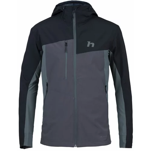 HANNAH CARSTEN II Anthracite/Stormy Weather Men's Softshell Jacket