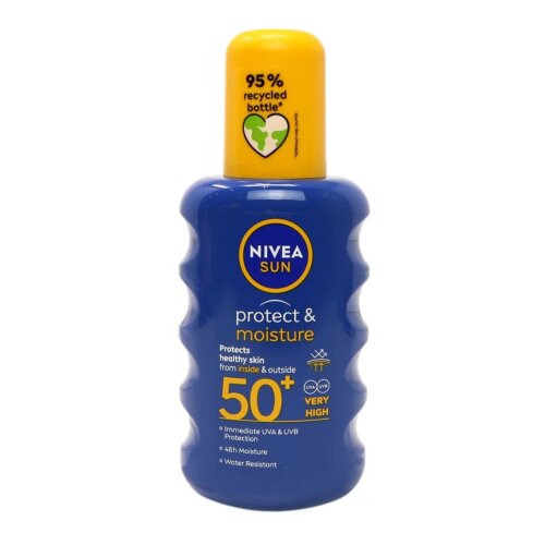 Nivea Mlijeko za sunčanje F50 Protect&amp;amp;Moisture 200ml Slike