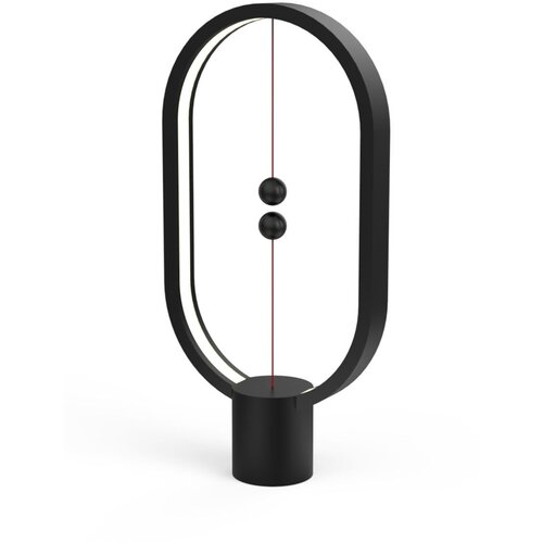 Allocacoc led elipsasta usb lampa plastična, crna, model 'heng balance', DH0075BK/HBLEUC Cene
