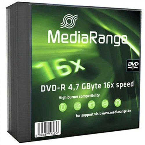 Mediarange DVD-R 4.7GB 16X MR418 disk Slike