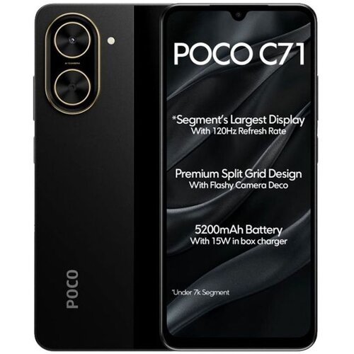 Xiaomi mobitel xiaomi poco C71 4GB 128GB black Cijene