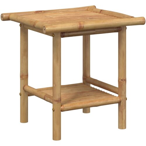 Maison Chic Klubska mizica - kavna mizica - Nizka mizica 45x45x45 cm bambus, (21753916) Cene