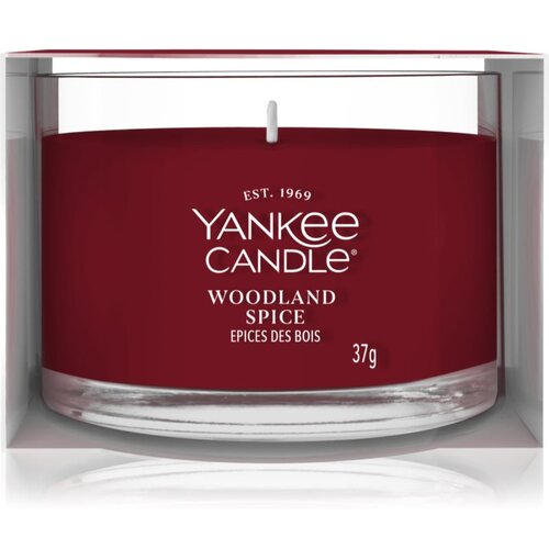 Yankee Candle Woodland Spice votivna sveča 37 g Slike