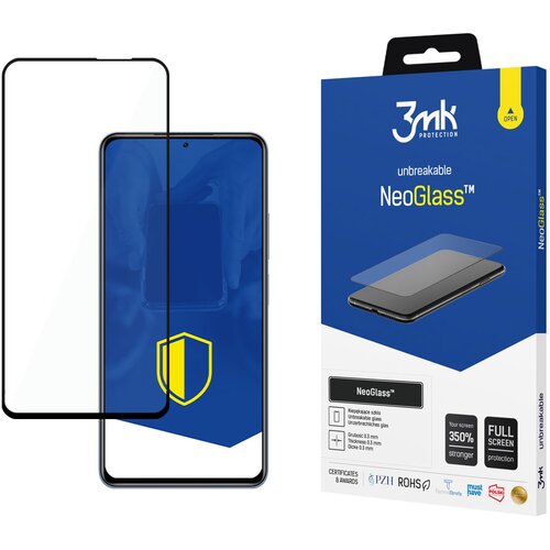 3mk NEOGLASS KALJENO STEKLO ZA XIAOMI REDMI NOTE 10 PRO MAX ČRNO, (22001648) Slike