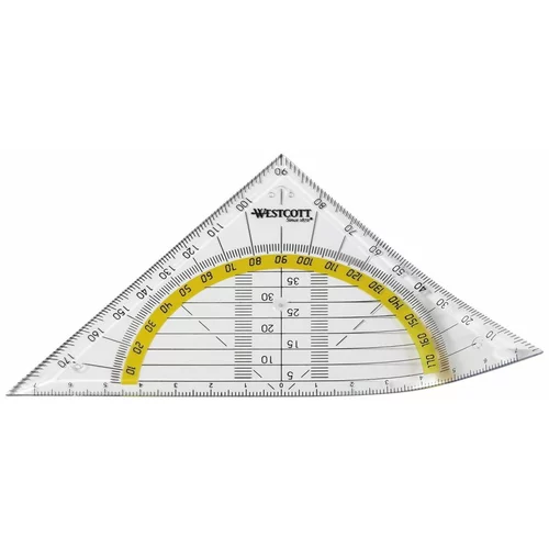  Ravnilo trikotnik geo flex westcott e-10132 bp blister