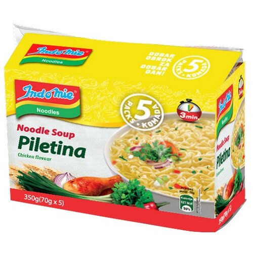 Indomie Instant supa sa testeninom Piletina, 5x75g Slike