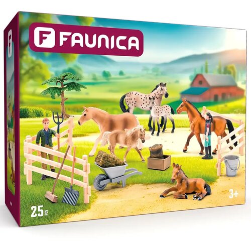 Woodyland faunica: set od 25 komada s konjima - Slike