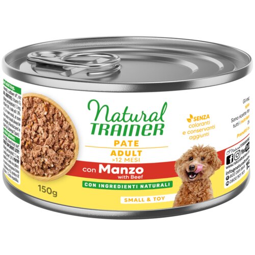 Natural trainer Pate Small & Toy Adult - 6 x 150 g govedina Cijene