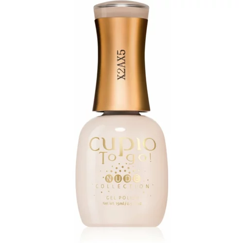 Cupio To Go! Nude gel lak za nokte s korištenjem UV/LED lampe nijansa Aether Nude 15 ml