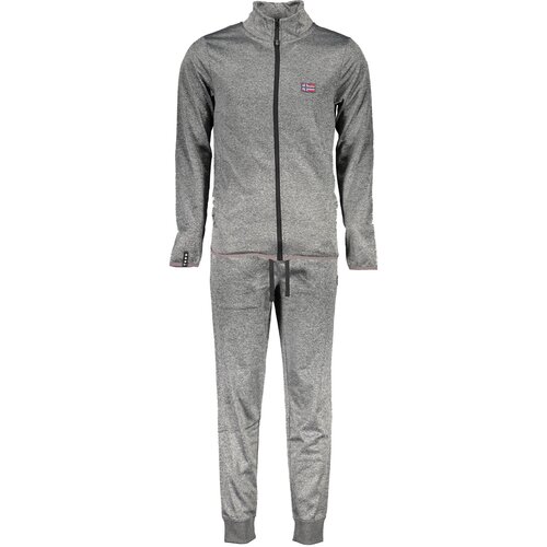 Norway 1963 SWEATSHIRT WITH ZIP MAN GRAY Cene