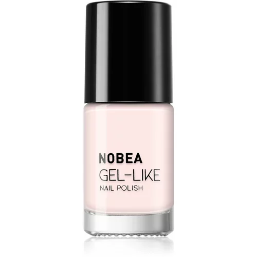 NOBEA Day-to-Day Gel-like Nail Polish lak za nohte z gel učinkom odtenek Antique white #N63 6 ml