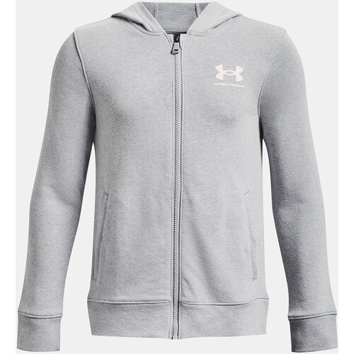 Under Armour Sweatshirt UA Rival Terry FZ Hoodie-GRY - Guys Slike