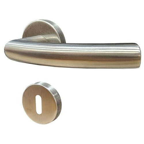 PORTAFERM Set kvaka za sobna vrata Cuba (Debljina vrata: 33 mm - 47 mm, Čelik, Oblik slova L) Slike