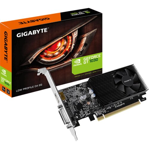 Gigabyte VGA GT 1030 LP2GB GDDR4 64bit; DVI,HDMI;[GV-N1030D4-2GL] Cijene