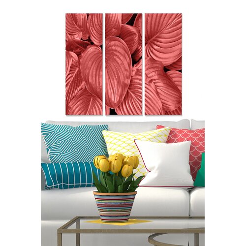 Wallity MDF1252125160 Multicolor Decorative MDF Painting (3 Pieces) Cene