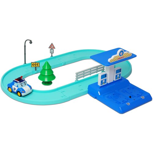Robocar Poli Poli sa benzinskom pumpom Slike