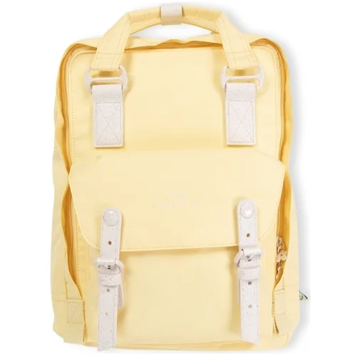 Doughnut Macaroon Monet Backpack - Yellow žuta