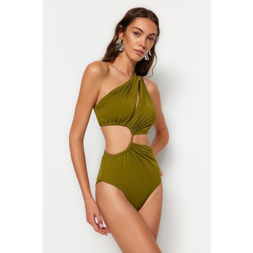 Trendyol Swimsuit - Khaki - Plain Cijene