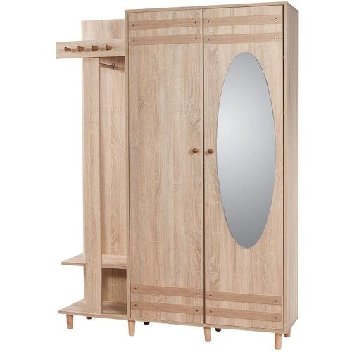 Kalune Design Predsobni komplet v hrastovem dekorju Garmanto - Kalune Design Cene