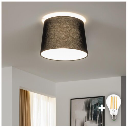  Brilagi - LED plafonski luster CERIA 1xE27/40W/230V Ø 30 cm crna Cene