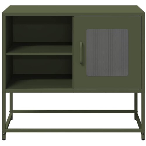TV ormarić maslinastozeleni 68x39x60,5 cm čelični Cene