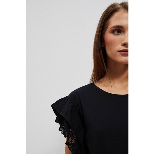 Moodo Blouse with frill on shoulders Cene
