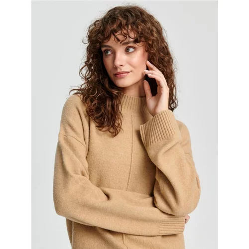Sinsay ženski pulover s uspravnim ovratnikom 3366X-80X