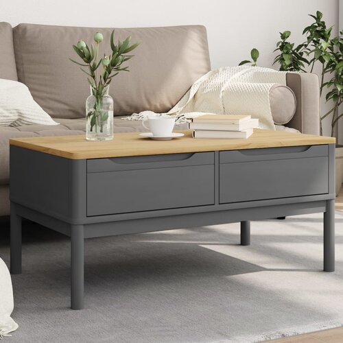  Stolić za kavu FLORO vo&scaron;tano sivi 99x55,5x45 cm od borovine Cijene