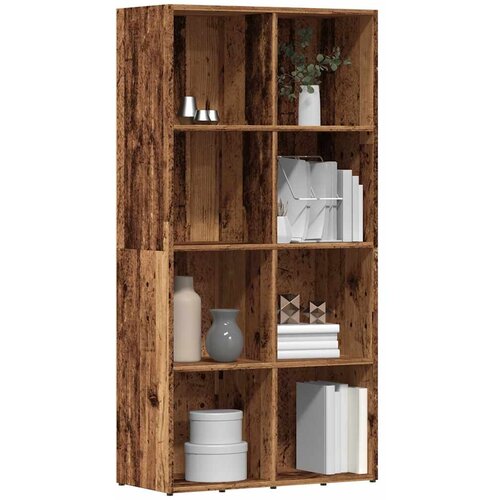 VidaXL Ormar za knjige staro drvo 66x30x130 cm konstruirano drvo Slike