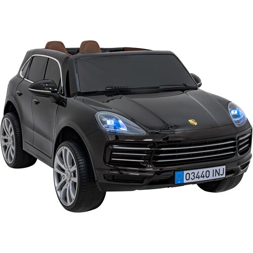  Licencirani auto na akumulator Porsche Cayenne S - crni/lakirani Cijene