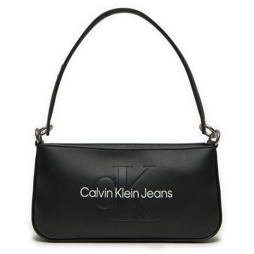 Calvin Klein Jeans Ročna torba Sculpted Shoulder Pouch25 Mono K60K610679 Črna Slike