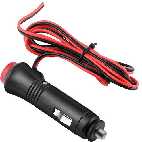 Proliner Kabl za akumulatorski punjač sa priključkom 8A za upaljač Black&Decker crveno-crni Slike