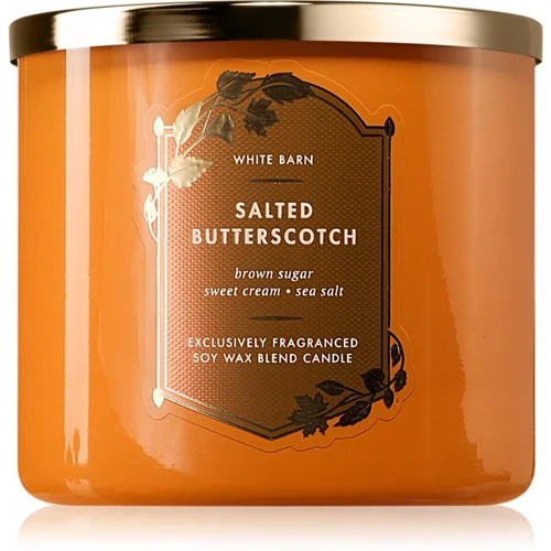 Bath & Body Works Salted Butterscotch mirisna svijeća 411 g