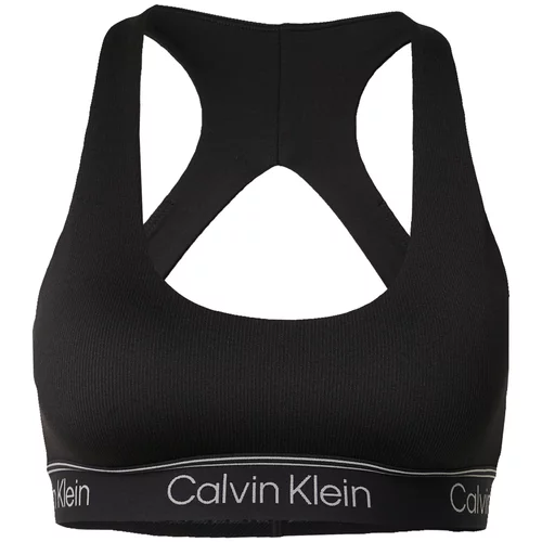 Calvin Klein Sportski grudnjak crna / bijela