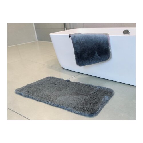  Kupatilski set prostirki &amp;ndash; Dark grey ( VLK000184-darkgrey ) Slike