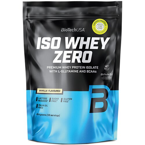 BioTech USA Iso Whey Zero 454g vanila Slike