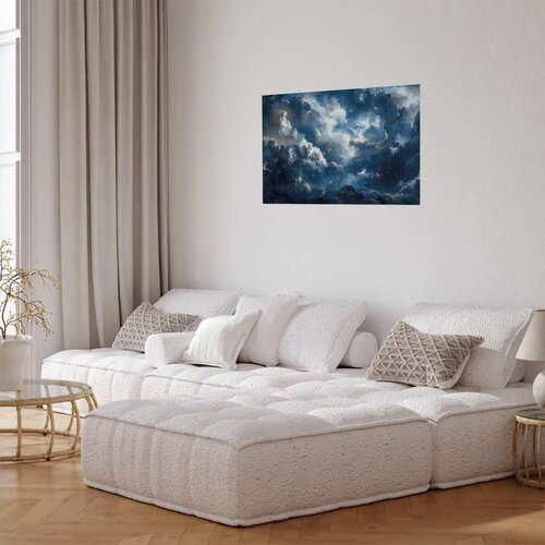  Plakat Astronomical Wonders: Clouds and Stars in Harmonious Union 90x60 Cene