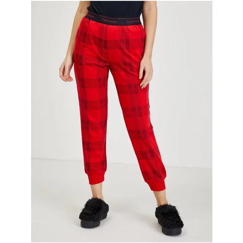 Calvin Klein Holiday - Ladies Checkered Sweatpants