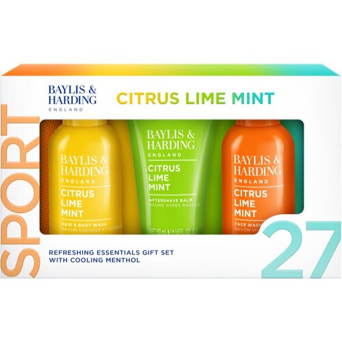 Baylis &amp;amp; Harding Men&amp;#039;s Citrus Lime &amp;amp; Mint poklon set za mu&amp;scaron;karce Slike