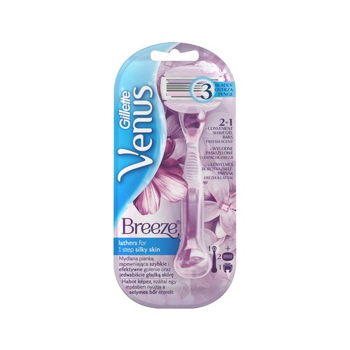 Gillette Venus Venus ComfortGlide Breeze brivnik + nadomestne britvice 2 kos 1 kos Cene